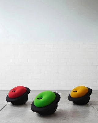 Gufram MAgriTTA seat in polyurethane upholstered with bouclé wool - Buy now on ShopDecor - Discover the best products by GUFRAM design