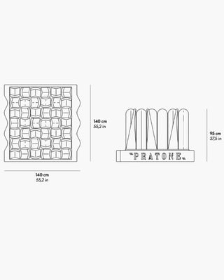 Gufram Pratone seating in soft polyurethane - Buy now on ShopDecor - Discover the best products by GUFRAM design