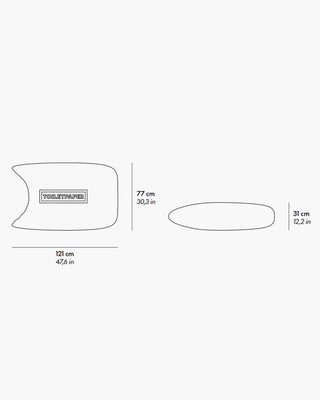 Gufram Soap outdoor low table in polyurethane - Buy now on ShopDecor - Discover the best products by GUFRAM design