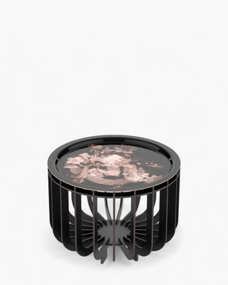 Ibride Extra-Muros Medusa Outdoor coffee table with Lévitation Rose tray diam. 46 cm - diam. 18.11 In - Buy now on ShopDecor - Discover the best products by IBRIDE design