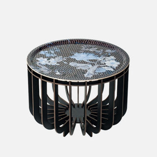 Ibride Extra-Muros Medusa 46 OUTDOOR coffee table with Saphir tray diam. 46 cm. - Buy now on ShopDecor - Discover the best products by IBRIDE design