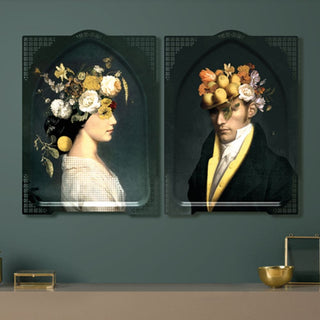 Ibride Galerie de Portraits Marla tray/picture 45x62.5 cm. - Buy now on ShopDecor - Discover the best products by IBRIDE design