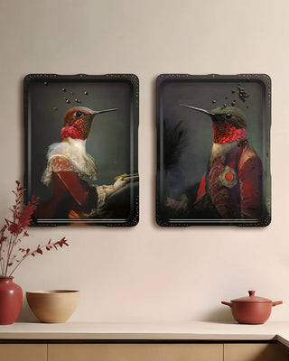 Ibride Galerie de Portraits Ambroise tray/picture 46x61 cm - 18x24 in - Buy now on ShopDecor - Discover the best products by IBRIDE design