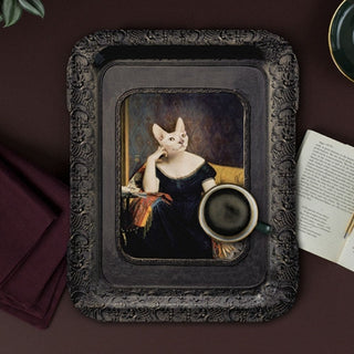 Ibride Galerie de Portraits Victoire tray/picture 30x41 cm. - Buy now on ShopDecor - Discover the best products by IBRIDE design