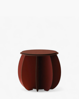 Ibride Gardenia Cholla stool Ibride Matt red 34 cm - 13.39 in - Buy now on ShopDecor - Discover the best products by IBRIDE design