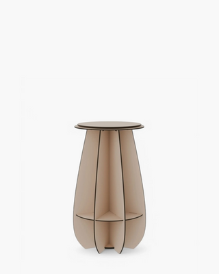 Ibride Gardenia Cholla stool Ibride Matte Nude 70 cm - 27.55 in - Buy now on ShopDecor - Discover the best products by IBRIDE design