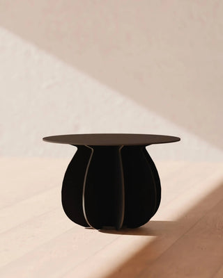 Ibride Gardenia Parodia Magnifica coffee table Ibride Brushed black 80 cm - 31.50 in - Buy now on ShopDecor - Discover the best products by IBRIDE design