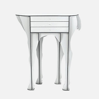 Ibride Mobilier de Compagnie Bambi console with 3 drawers Ibride Glossy white - Buy now on ShopDecor - Discover the best products by IBRIDE design