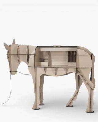 Ibride Mobilier de Compagnie Maturin desk with drawers Ibride Matte Nude - Buy now on ShopDecor - Discover the best products by IBRIDE design