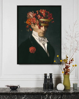 Ibride Portrait Collector Edmée/Aimé L print 64x85 cm - 25x33 in - Buy now on ShopDecor - Discover the best products by IBRIDE design