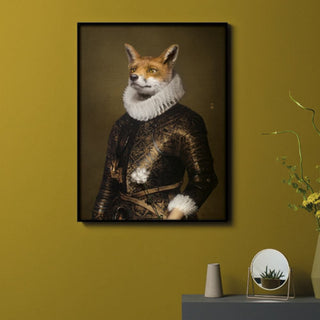 Ibride Portrait Collector Le Renard L print 64x85 cm. - Buy now on ShopDecor - Discover the best products by IBRIDE design