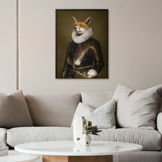 Ibride Portrait Collector Le Renard L print 64x85 cm. - Buy now on ShopDecor - Discover the best products by IBRIDE design