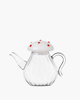 Ichendorf Alice Christmas Edition teapot mushroom red dots by Alessandra Baldereschi - Buy now on ShopDecor - Discover the best products by ICHENDORF design