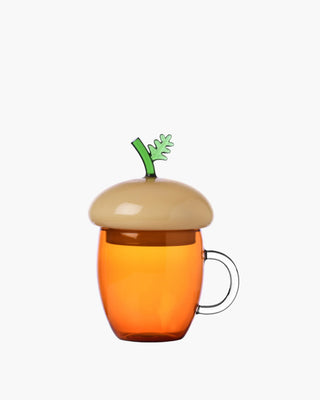 Ichendorf Acorns mug acorn with lid by Alessandra Baldereschi - Buy now on ShopDecor - Discover the best products by ICHENDORF design