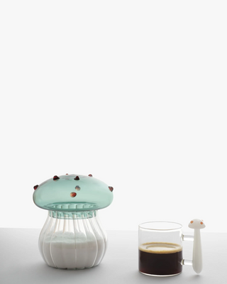 Ichendorf Alice coffee cup mushroom with saucer - Buy now on ShopDecor - Discover the best products by ICHENDORF design