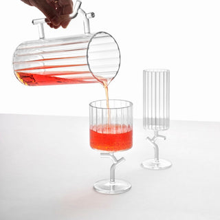 Ichendorf Amaranta stemmed glass by Mario Trimarchi - Buy now on ShopDecor - Discover the best products by ICHENDORF design