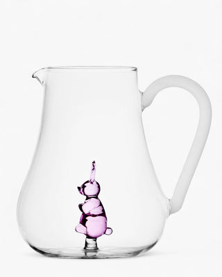 Ichendorf Animal Farm pitcher Ichendorf Pink Seated Rabbit - Buy now on ShopDecor - Discover the best products by ICHENDORF design