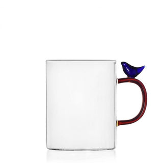 Ichendorf Birds mug blue bird by Tomoko Mizu - Buy now on ShopDecor - Discover the best products by ICHENDORF design