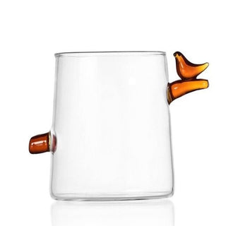 Ichendorf Birds water glass amber bird by Tomoko Mizu - Buy now on ShopDecor - Discover the best products by ICHENDORF design