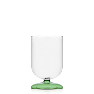 Ichendorf Bloom stemmed glass Light Green - Buy now on ShopDecor - Discover the best products by ICHENDORF design