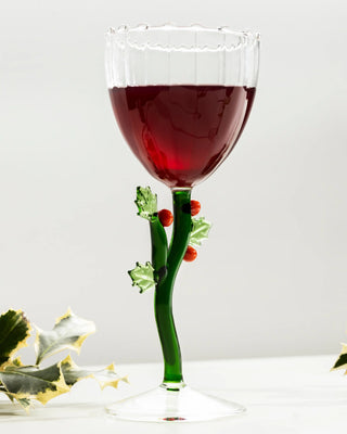 Ichendorf Botanica Christmas Edition stemmed glass - Buy now on ShopDecor - Discover the best products by ICHENDORF design