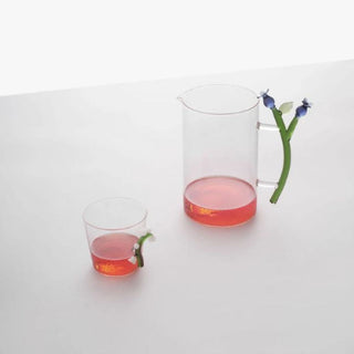 Ichendorf Botanica tumbler amber flower by Alessandra Baldereschi - Buy now on ShopDecor - Discover the best products by ICHENDORF design