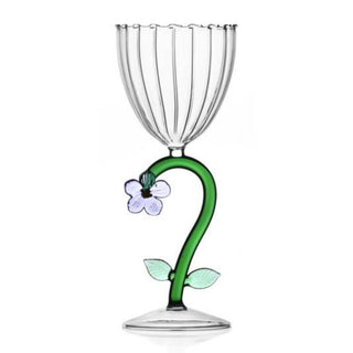 Ichendorf Botanica optical stemmed glass flower Ichendorf Lilac Flower - Buy now on ShopDecor - Discover the best products by ICHENDORF design