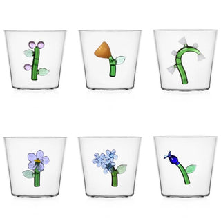 Ichendorf Botanica set 6 tumbler mix by Alessandra Baldereschi - Buy now on ShopDecor - Discover the best products by ICHENDORF design