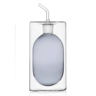 Ichendorf Cilindro Colore olive oil bottle Ichendorf Cilindro Colore Smoke 250 ml - 8.45 oz - Buy now on ShopDecor - Discover the best products by ICHENDORF design