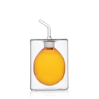 Ichendorf Cilindro Colore olive oil bottle Ichendorf Cilindro Colore Amber 150 ml - 5.07 oz - Buy now on ShopDecor - Discover the best products by ICHENDORF design