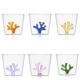 Ichendorf Coral Reef set 6 tumblers coral mix - Buy now on ShopDecor - Discover the best products by ICHENDORF design