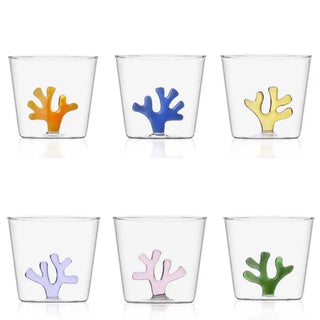 Ichendorf Coral Reef set 6 tumblers coral mix - Buy now on ShopDecor - Discover the best products by ICHENDORF design