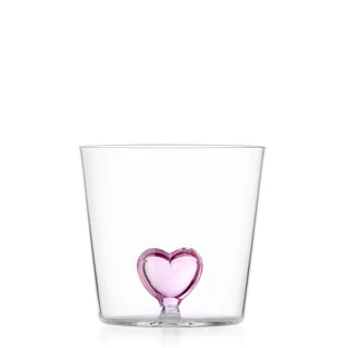 Ichendorf Cuore tumbler by Alessandra Baldereschi Pink - Buy now on ShopDecor - Discover the best products by ICHENDORF design