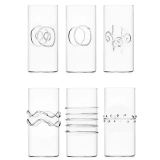Ichendorf Decò set 6 longdrink assorted - Buy now on ShopDecor - Discover the best products by ICHENDORF design
