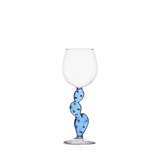 Ichendorf Desert Plants wine glass cactus light blue - Buy now on ShopDecor - Discover the best products by ICHENDORF design