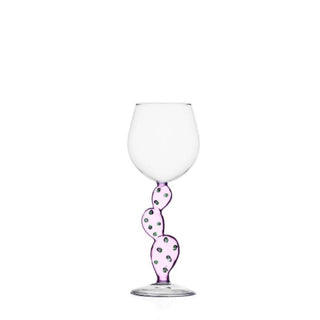 Ichendorf Desert Plants wine glass cactus pink by Alessandra Baldereschi - Buy now on ShopDecor - Discover the best products by ICHENDORF design