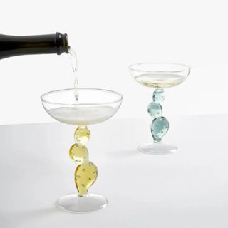 Ichendorf Desert Plants set 6 champagne bowls cactus mix - Buy now on ShopDecor - Discover the best products by ICHENDORF design