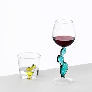 Ichendorf Desert Plants wine glass cactus amber by Alessandra Baldereschi - Buy now on ShopDecor - Discover the best products by ICHENDORF design