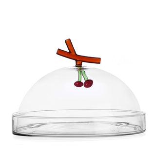 Ichendorf Fruits & Flowers dome with dish cherries - Buy now on ShopDecor - Discover the best products by ICHENDORF design