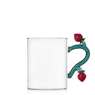 Ichendorf Fruits & Flowers mug Ichendorf Red Strawberry - Buy now on ShopDecor - Discover the best products by ICHENDORF design