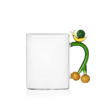 Ichendorf Fruits & Flowers mug Ichendorf Green Yellow Snail - Buy now on ShopDecor - Discover the best products by ICHENDORF design