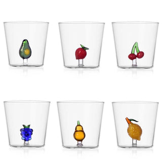 Ichendorf Fruits & Flowers set 6 tumbler mix - Buy now on ShopDecor - Discover the best products by ICHENDORF design