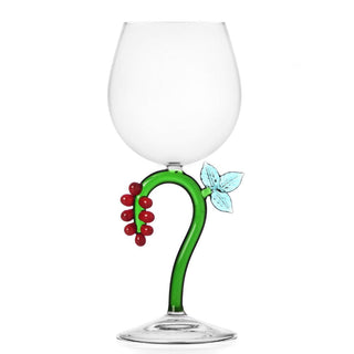 Ichendorf Fruits & Flowers stemmed glass by Alessandra Baldereschi Currant - Buy now on ShopDecor - Discover the best products by ICHENDORF design