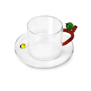 Ichendorf Fruits & Flowers coffee/tea cup with saucer Ichendorf Apple Tea - Buy now on ShopDecor - Discover the best products by ICHENDORF design