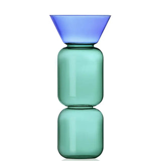 Ichendorf Gelée flower vase Petroleum 31 cm - 12.21 inch - Buy now on ShopDecor - Discover the best products by ICHENDORF design