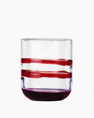 Ichendorf Gesti tumbler "Cerchio" by Margherita Rui Burgundy-Lilac - Buy now on ShopDecor - Discover the best products by ICHENDORF design