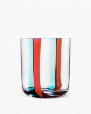 Ichendorf Gesti tumbler "U" by Margherita Rui Turquoise-red - Buy now on ShopDecor - Discover the best products by ICHENDORF design