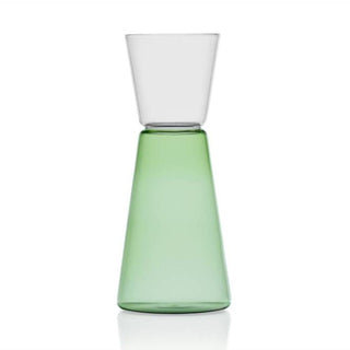 Ichendorf High Rise pitcher green/clear 750 ml by Keiji Takeuchi - Buy now on ShopDecor - Discover the best products by ICHENDORF design