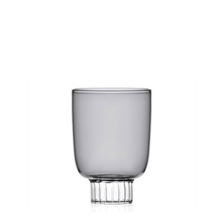 Ichendorf Liberta water stemmed glass Smoky grey - Buy now on ShopDecor - Discover the best products by ICHENDORF design