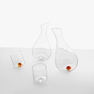 Ichendorf Luna tilting decanter with coloured dot by Ichendorf Design - Buy now on ShopDecor - Discover the best products by ICHENDORF design